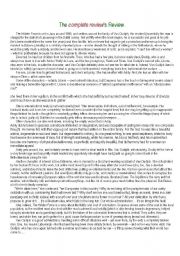 English Worksheet: the hidden force