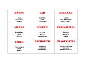 English Worksheet: Vocabulary Taboo