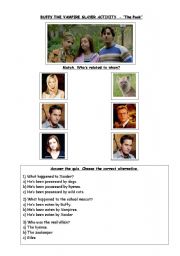 English Worksheet: Buffy - The Pack