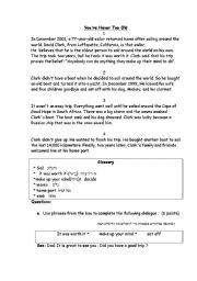 English Worksheet: Reading unseen