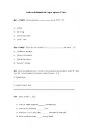 English worksheet: TEXT COMPREHENSION