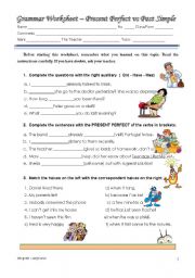 English Worksheet: Present Perfect vs Past Simple