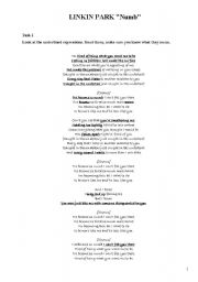 English Worksheet: Linkin Park 