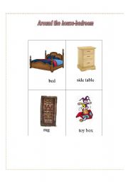 English worksheet: furniture