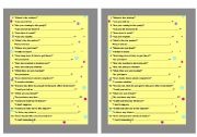 English Worksheet: Indirect Questions