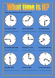 English Worksheet: Time errors