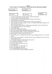 English worksheet: Emphatic 