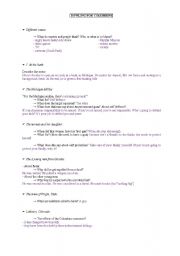 English Worksheet: Bowling for Columbine: a study of the whole film