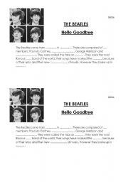 English worksheet: Beatles