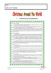 Christmas around the world