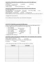 English Worksheet: CHICKEN RUN ...Some activities about the opening sequence