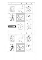 English worksheet: Bingo halloween