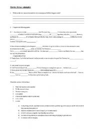 English Worksheet: Bruce almighty