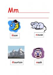 English Worksheet: Letters and Sounds M N O P