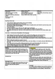 English Worksheet: lesson