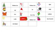 English worksheet: Christmas memo part 1