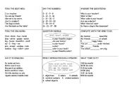 English worksheet: Tic-tac-toe