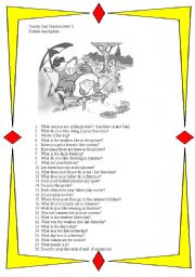 English Worksheet: Trinity 3 oral practice