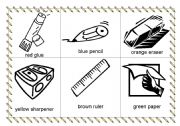 English Worksheet: Classroom objects