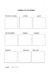 English worksheet: Symbols of Halloween