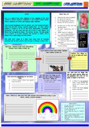 English Worksheet: WHAT A WONDERFUL WORLD - LOUIS ARMSTRONG - PART 02