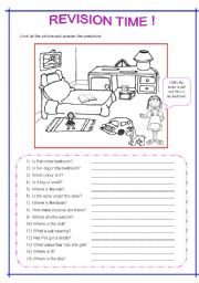 English Worksheet: test  kids - EDITABLE