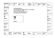 English worksheet: Grade 5 Korea Elementary school review board game lesson 1-8