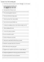 English Worksheet: Causative have/get sth done
