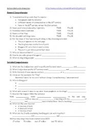 English Worksheet: Blogs in plain English