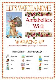 English Worksheet: Cartoon_Annabelles Wish