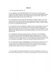 English Worksheet: Heroes