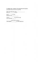 English Worksheet: pronunciation