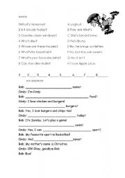 English worksheet: Practice dor elementary level:KIDS