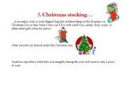 English Worksheet: christmas