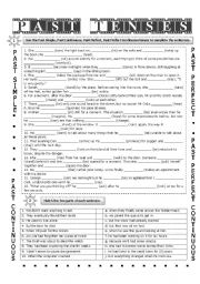 Revision of all past tenses