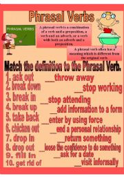 phrasal verbs