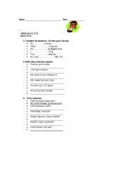 English worksheet: HAVE GOT