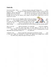 English Worksheet: Past simple text