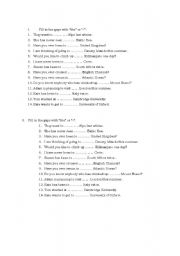 English worksheet: Articles.