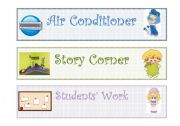 Classroom Labels  / Classroom objects (2/2) 