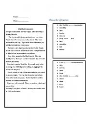 English Worksheet: Abu Dhabi