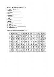 English worksheet: Family