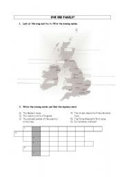 English Worksheet: The British isles