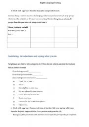 English worksheet: Busiess English Part 2