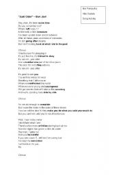 English Worksheet: Just older - Bon Jovi