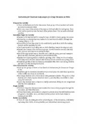English Worksheet: Discussion on Students´ Skills