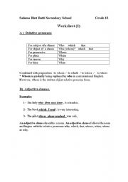 English worksheet: reflexsive pronouns