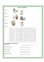 English worksheet: Occupations for kids