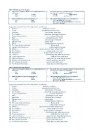English Worksheet: SUPERLATIVES