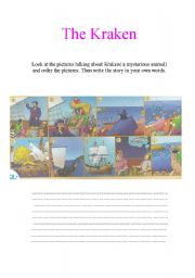 English Worksheet: short story